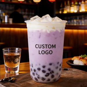 Paquete de 12 Vasos Desechables Transparentes de Polipropileno de Primera Calidad, de Pared Simple, de 90 mm, para Té con Leche, para Fiestas de Navidad y Bodas - Product Image 2