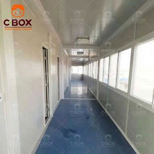 บ้านสำเร็จรูปแบบโมดูลาร์ Cbox ขนาด 20 ฟุต อาคารสำนักงานสำเร็จรูป อาคารพักคนงานเหล็ก อาคารอพาร์ทเมนท์ทันสมัย ค่ายพักคนงาน บ้านคอนเทนเนอร์แบบแพ็คสำเร็จ - Product Image 4