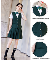 Costume de haute qualité pour hommes avec logo personnalisé gilet classique à la mode pour gilet décontracté formel serveur gilet à boutons et gilet uniforme