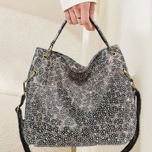 Bolso de Hombro Elegante para Mujer, Ligero, con Joyería de Diamantes, Personalizado, de Gran Capacidad, Estilo Socialité - Product Image 4