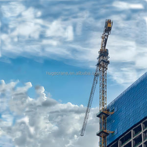 2025年中国製HUGECRANEラフィングタワークレーン建設用吊り上げ機、定格荷重8トン、最大吊り上げ高さ40.5m、高品質 - Product Image 2
