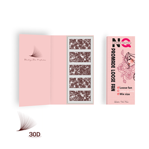 NQ Eyelash Factory Silk Private Label Handmade Synthetic Hair Vegan Cruelty-Free Natural Long Eyelash Extensions Hanoi Vietnam - Product Image 3