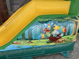 Rừng Theo Chủ Đề <span class=keywords><strong>Inflatable</strong></span> Combo <span class=keywords><strong>Bouncer</strong></span> Thương Mại Khô Trượt Combo Bouncy Moonwalk Nhảy Lâu Đài Nhà Bị Trả Lại Cho Trẻ Em Người Lớn - Product Image 4