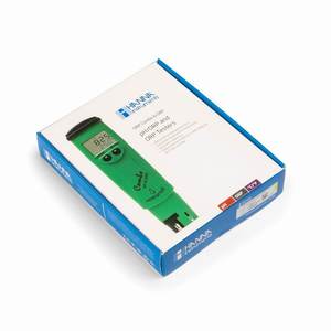 ITALIE <span class=keywords><strong>Hanna</strong></span> 4-en-1 Testeur de poche <span class=keywords><strong>PH</strong></span>/<span class=keywords><strong>EC</strong></span>/TDS/ ° Compteur C HI98121 |   Calibrage automatique, IP67 |   pour les tests d'hydroponie, de sol, d'aquarium et d'eau potable - Product Image 2