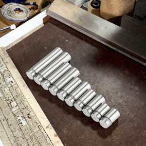 Support de verre sans cadre en alliage avec patin en caoutchouc antidérapant, support publicitaire en acier inoxydable avec clous de fixation - Product Image 3