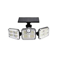 Lámparas solares Lámparas de jardín al aire libre Se iluminan automáticamente cuando se oscurece Control remoto dividido, garaje con sensor de cuerpo humano