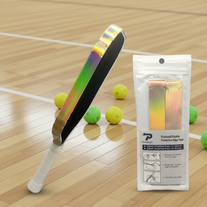 PATSSPORT Cinta Protectora <span class=keywords><strong>Transparente</strong></span> de TPU de 800*23mm para Palas de Pickleball con Diseño sin Bordes y Núcleo de Panal - Product Image 1