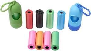 Porte-sacs à déjections canines en forme de balle, écologique et personnalisé, avec sacs en plastique EPI+PE 100 % biodégradables et compostables pour les déchets de chien - Product Image 4