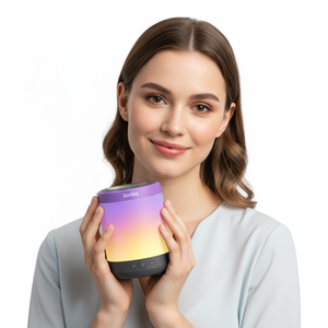 Máquina de <span class=keywords><strong>Sonido</strong></span> Blanco con Sonidos de Alta <span class=keywords><strong>Fidelidad</strong></span> y Función de Memoria para Dormitorio, Compatible con ODM, Vendedor Verificado - Product Image 1