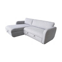 Ensemble de canapés en gros, combinaison de salon, canapé moderne trois en un avec rangement, canapé-lit avec design escamotable, adapté au salon