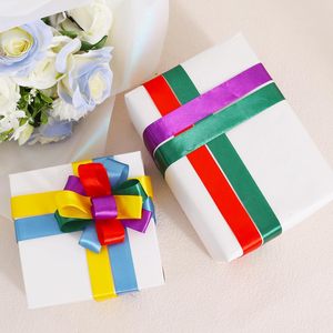 Cinta de Raso de Poliéster 100% de Doble Cara de Alta Tenacidad, Color Sólido, 1.5 Pulgadas (4 cm), 100 Yardas, para Manualidades y Decoración de Rosas - Product Image 5