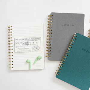 Hoge Kwaliteit Pu Lederen A5 Spiraal Journal Aangepaste Logo Dagelijkse Oefening Notebook Voor Mannen En Vrouwen Met Harde Kaft - Product Image 2