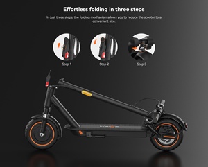 Xe <span class=keywords><strong>Scooter</strong></span> Điện Gấp Nhanh Cầm Tay 250W 25km/h Cho Người Lớn, Điều Khiển Thông Minh Bằng Ứng Dụng, Chống Trượt - Product Image 2