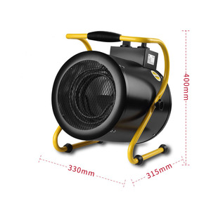 Máy Sưởi Công Nghiệp Công Suất Cao 3KW Di Động Quạt Điện Để Trồng Nhà Kính Nhà Xưởng Sưởi Ấm - Product Image 2