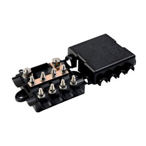 12 В, 48 В, 58 В, PA66, корпус, медная шина, макс. 150 А, <span class=keywords><strong>4</strong></span> + 1 способ, 8 М5, <span class=keywords><strong>2</strong></span> М8, Мега, мини-<span class=keywords><strong>DC</strong></span>, автомобильный Аудиодиск, держатель предохранителя - Product Image 3