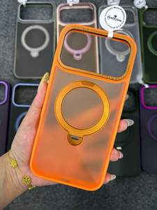 Étui de téléphone avec béquille pour visionnage mains libres, support à charnière métallique durable, coque pour <span class=keywords><strong>iPhone</strong></span> 17 Air, 17 Pro, 17 Pro Max - Product Image 1