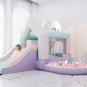 Girl Thing Baby Neutral Gor Little Tikes Rent A Commercial Bart Bounce House con ganchos para globos