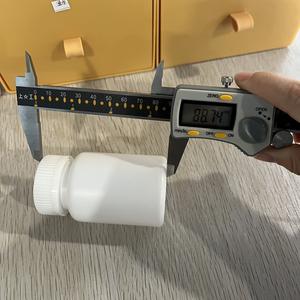 Botella de plástico de HDPE OEM con tapa CRC para Cápsula de píldora médica caja de plástico biodegradable de vitamina farmacéutica - Product Image 3