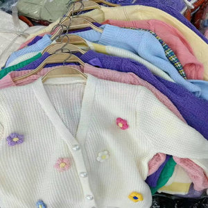 Pull-over tricoté décontracté à manches longues pour <span class=keywords><strong>femme</strong></span>, modèle FYK193, en gros, avec plusieurs couleurs, idéal pour Noël - Product Image 3