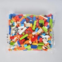 Bloques de construcción de ladrillos de plástico de alta calidad, juguetes para niños, juego DIY Compatible con todos los ladrillos, 1000 Uds., bloques de construcción para niños