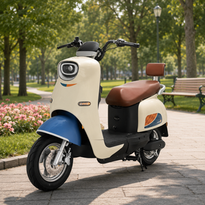 Vente en gros et fabrication sur mesure de motos électriques et de scooters électriques pour adultes, moteur 60V 20AH, autonomie de 50 km sur une seule charge - Product Image 1