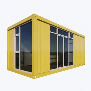 china manufacturer low cost prefabricated structure modular prefab modern glass houses container house tiny for europe