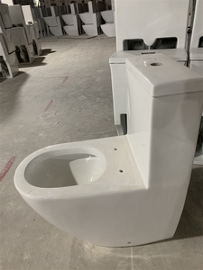 BồN CầU Phòng Tắm Có Giấy Chứng Nhận Hình Mờ Ghế Ngồi Mềm Cho Khách Sạn Bồn Cầu Một Mảnh Bằng Gốm - Product Image 4