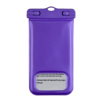 Pochette étanche universelle pour téléphone portable avec logo personnalisé Sac étanche en PVC pour étui de téléphone portable à des fins promotionnelles