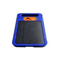 Chargeur de clôture électrique solaire en gros - Protection 24/7 jour/nuit, Électrificateur de clôture portable pour jardin, bétail