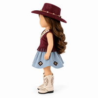 Vêtements de poupée personnalisés en gros OEM/ODM pour tenues de poupées BJD en coton