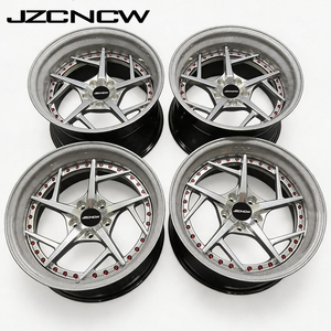 ล้อคาร์บอนไฟเบอร์แบบกำหนดเอง JZCNCW 3 ชิ้น พร้อมล้ออะลูมิเนียมอัลลอยด์ฟอร์จ สำหรับ M3 911Gts Huracan EVO Lp600 Gallardo F458 488 F8 SF90 - Product Image 5