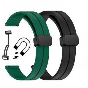 Bracelet de montre en silicone 2026 avec fermoir magnétique pliable, longueur réglable pour montres de la série 1 à 10 - Product Image 5