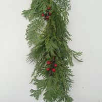 Guirlande de fenêtre de 100 cm, guirlande de Noël en plastique, décoration pour la décoration festive de la maison