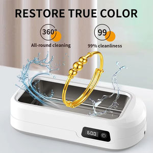 Dispositivo de Limpieza Ultrasónico para Gafas, 4 Modos, Limpiador de Alta Frecuencia por Vibración, Limpiador Sónico Profesional para Relojes, Anillos y Cristales - Product Image 6