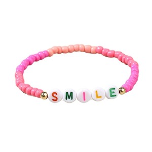 Braccialetto di <span class=keywords><strong>amicizia</strong></span> bohémien personalizzato Taylor braccialetto di perline colorato da concerto per bambini regolabile a mano - Product Image 5