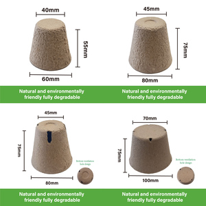 Pot <span class=keywords><strong>de</strong></span> pépinière compostable multi-couches en papier kraft écologique, compatible avec les plateaux 1020, pour semis, boule <span class=keywords><strong>de</strong></span> <span class=keywords><strong>terre</strong></span> dense <span class=keywords><strong>de</strong></span> 5 pouces - Product Image 4