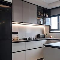 Meubles de cuisine modulaires économiques RTA, modernes, écologiques, résistants à l'eau, multifonctionnels, avec comptoirs en quartz/granit