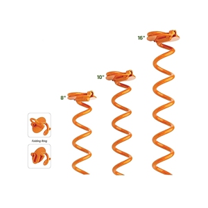 Nhiệm Vụ Nặng Nề Thép Không Gỉ Xoắn Ốc Neo Lều Cọc Xoắn Ốc Neo Cho Sử Dụng Ngoài Trời - Product Image 2