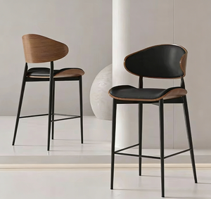 <span class=keywords><strong>Tabouret</strong></span> <span class=keywords><strong>de</strong></span> <span class=keywords><strong>bar</strong></span> en fer <span class=keywords><strong>de</strong></span> style industriel italien moderne avec dossier incurvé <span class=keywords><strong>et</strong></span> revêtement en cuir, chaise <span class=keywords><strong>de</strong></span> <span class=keywords><strong>bar</strong></span> réglable en hauteur pour comptoir - Product Image 6