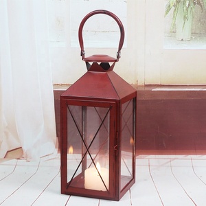 New Design Colorful <strong>Lantern</strong> Outdoor <strong>Metal</strong> Candle Holder <strong>Lantern</strong> - Product Image 4