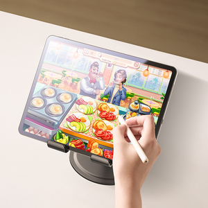 Support de tablette magnétique universel réglable X88Plus, support de bureau rotatif à 360 degrés, base stable réglable en hauteur, support de tablette - Product Image 3
