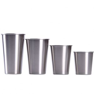 Gobelets en acier inoxydable empilables, gobelets en métal pour boire - Product Image 2