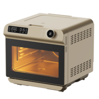 Four à vapeur multifonction électrique 20L avec contrôle numérique 1300W, nettoyage facile, rôtissage, cuisson et déshydratation