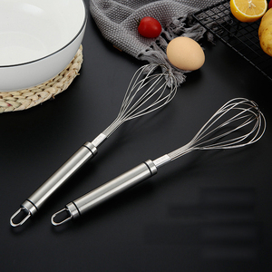 เครื่องตีไข่แบบมือหมุน สแตนเลส สำหรับตีฟองนมและผสมอาหาร ขายส่ง - Product Image 3