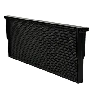 Benefitbee OEM available apiculture equipments black honey comb plastic bee frame