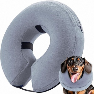 Kalung Donat Pelindung untuk Anjing, Anti Gigit, Anti Cakar, Penutup Rehabilitasi Kesehatan, Kalung Tiup untuk Kucing dan Anjing - Product Image 6