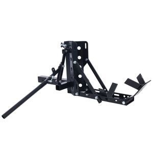 Portador de Remolque de Acero Reforzado DB para Motocicleta de 800 LBS con Enganche de 2" para Scooter Cuatrimoto y Vehículos ATV - Product Image 1