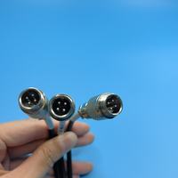 Connecteur d'aviation industriel PVC personnalisé d'usine d'origine, assemblage de câble électronique M16/GX16, étanche et anti-poussière