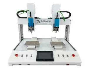 Double Heads Double Station Automatic Locking Screw Machine Assembly For Manufacturing