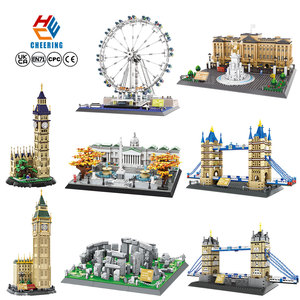 <span class=keywords><strong>Big</strong></span> <span class=keywords><strong>Ben</strong></span>, Elizabeth <span class=keywords><strong>Tower</strong></span> <span class=keywords><strong>Bridge</strong></span>, London Eye, célèbres monuments de Londres, Royaume-Uni, ensemble de blocs de construction d'architecture, collection de jouets éducatifs à assembler - Product Image 1